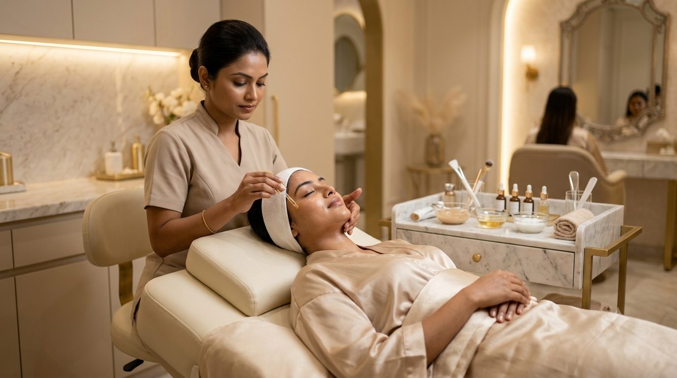 Signature facial treatment at Michels Hair & Beauty