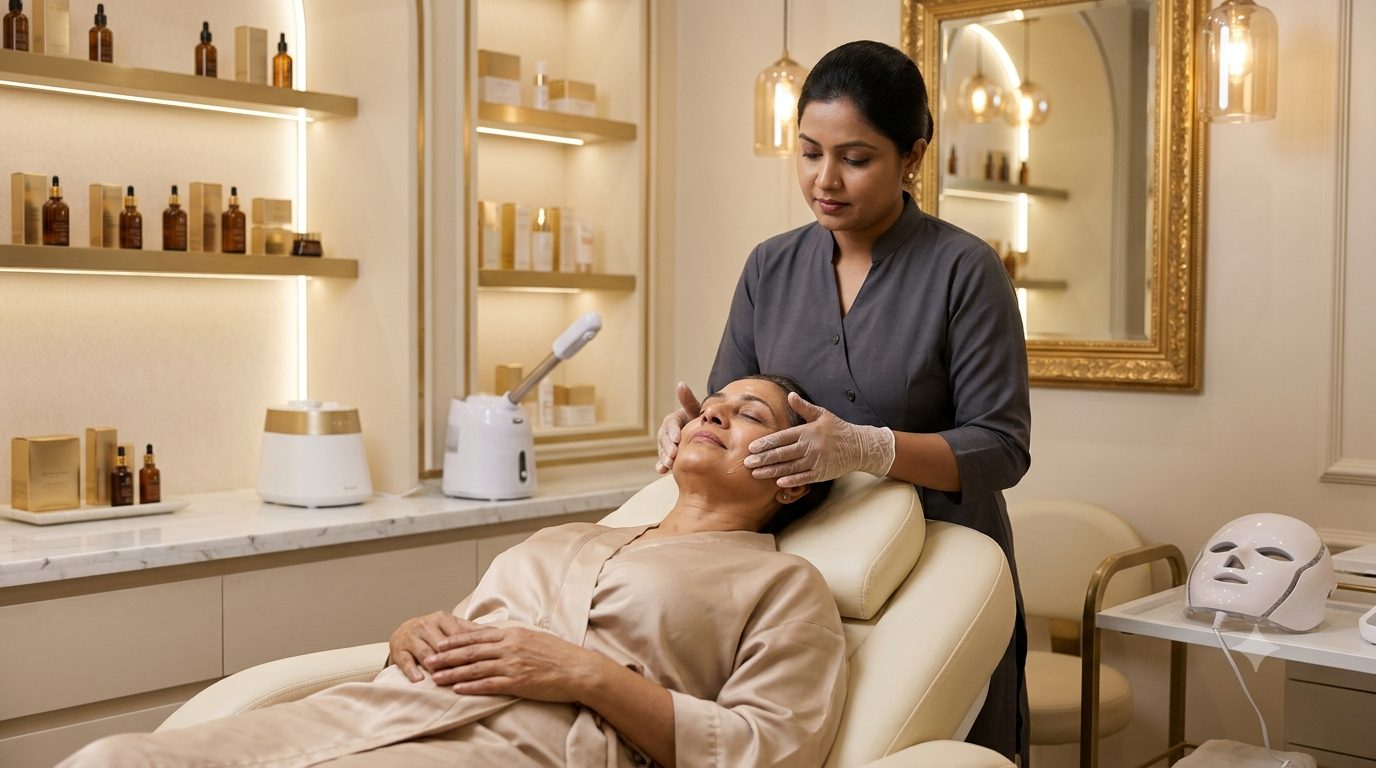 Anti-ageing skin treatment at Michels Hair & Beauty