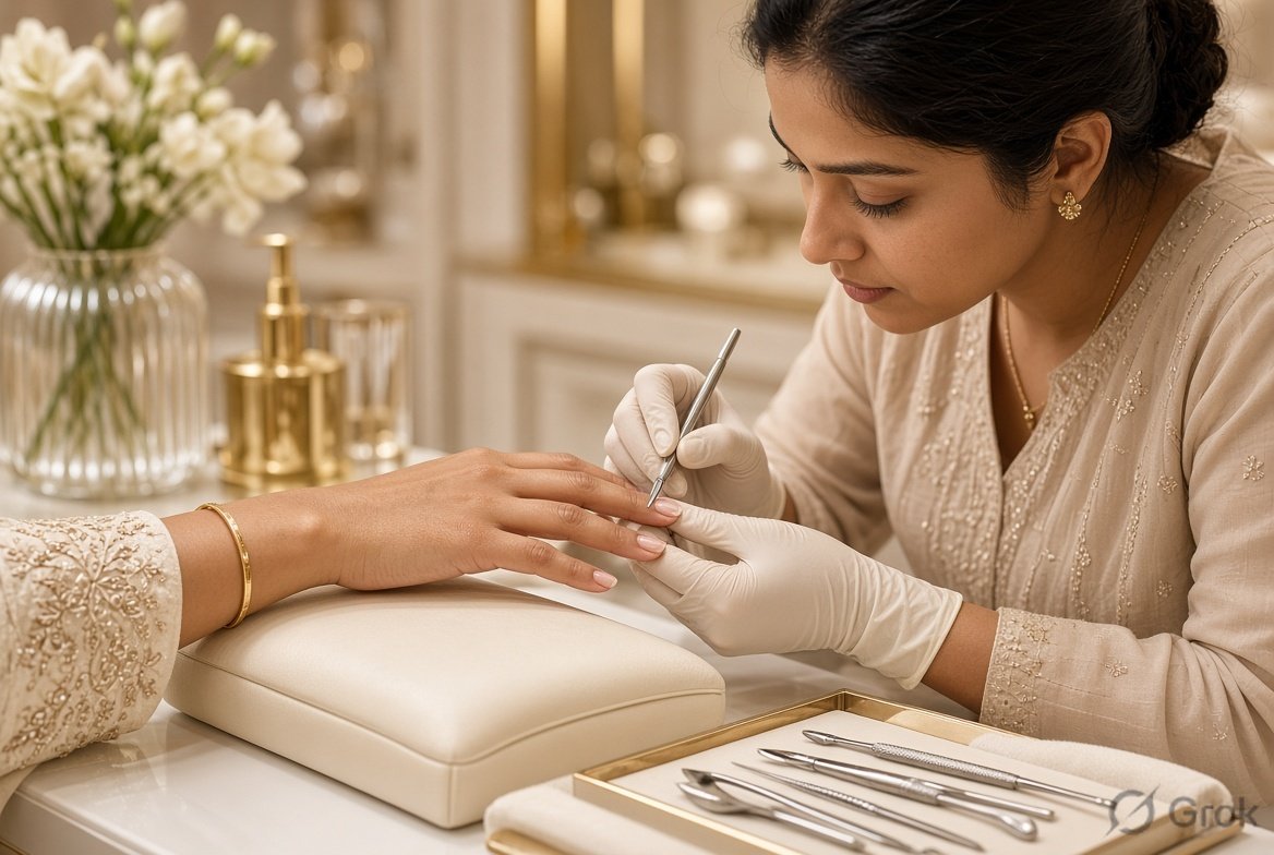 Nail care and manicure at Michels Hair & Beauty