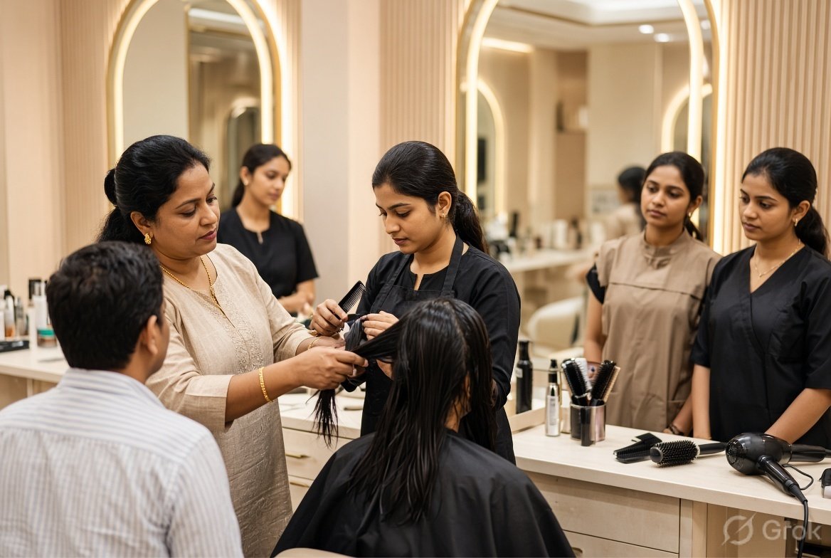 Michels Hair & Beauty Academy hands-on mentorship training
